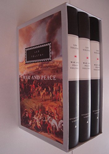 War And Peace: 3 vols (Everyman's Library CLASSICS) von Everyman's Library
